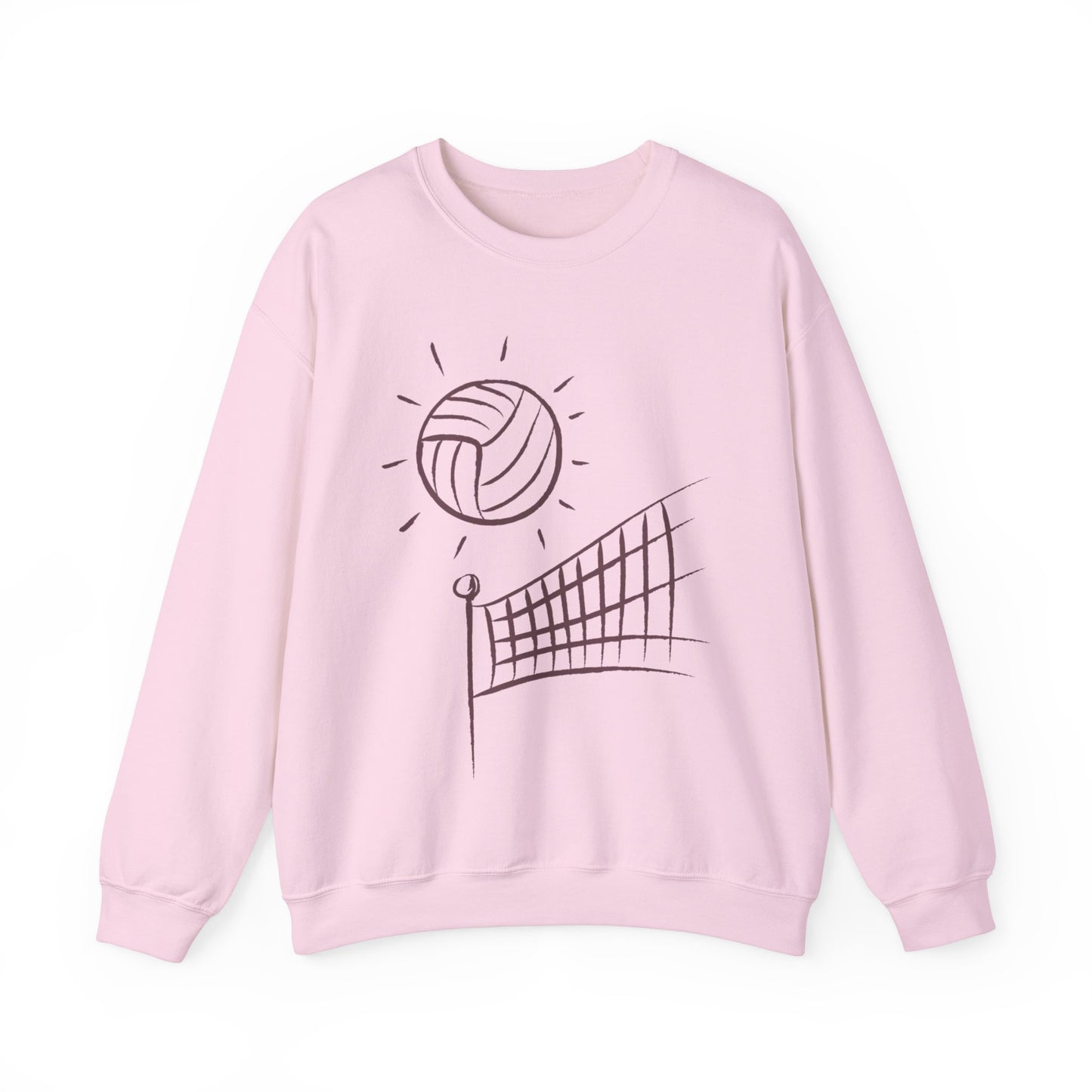 Unisex Heavy Blend™ Crewneck Sweatshirt: Volleyball #2