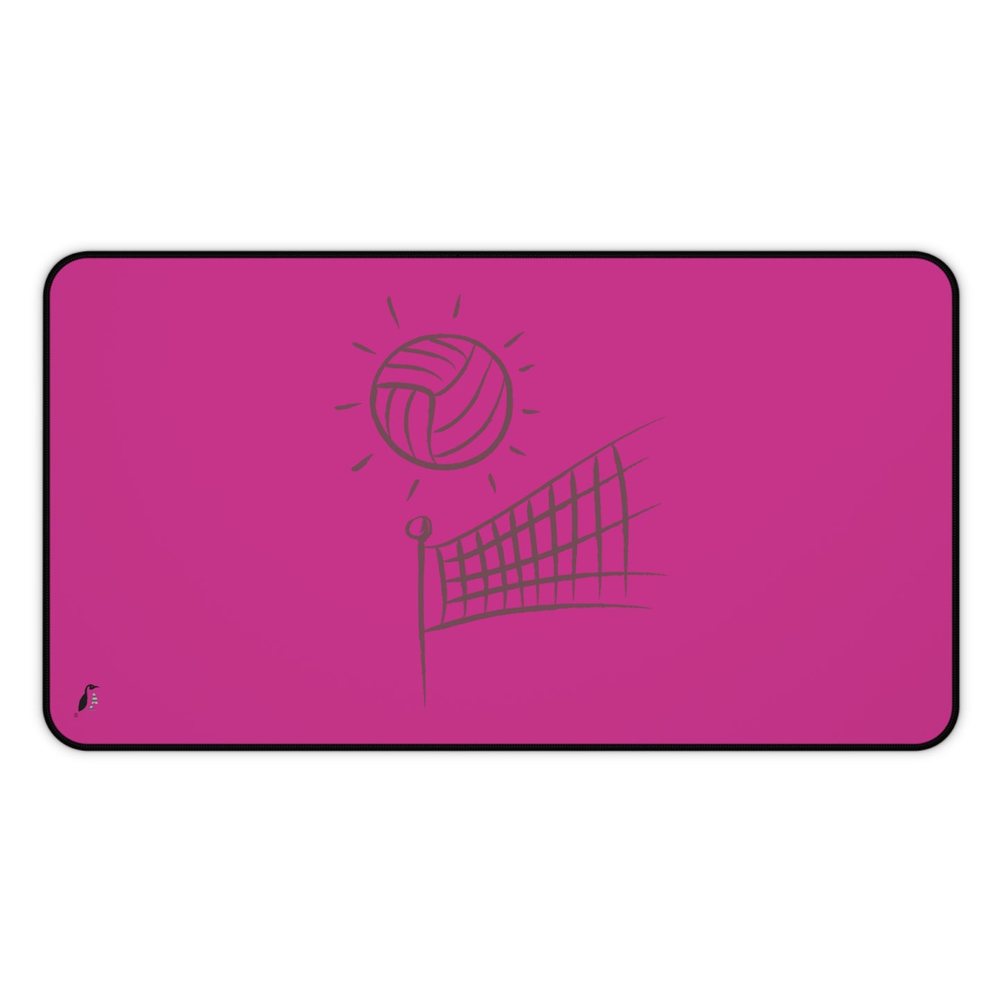 Desk Mat: Volleyball Pink