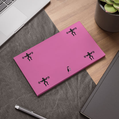 Post-it® Note Pads: Weightlifting Lite Pink