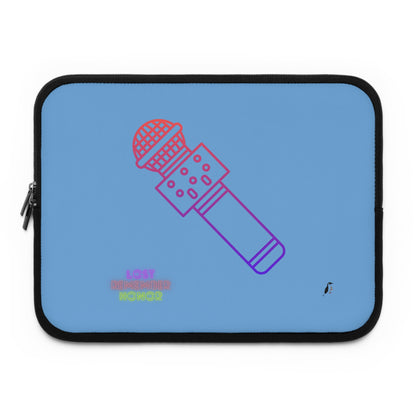 Laptop Sleeve: Music Lite Blue