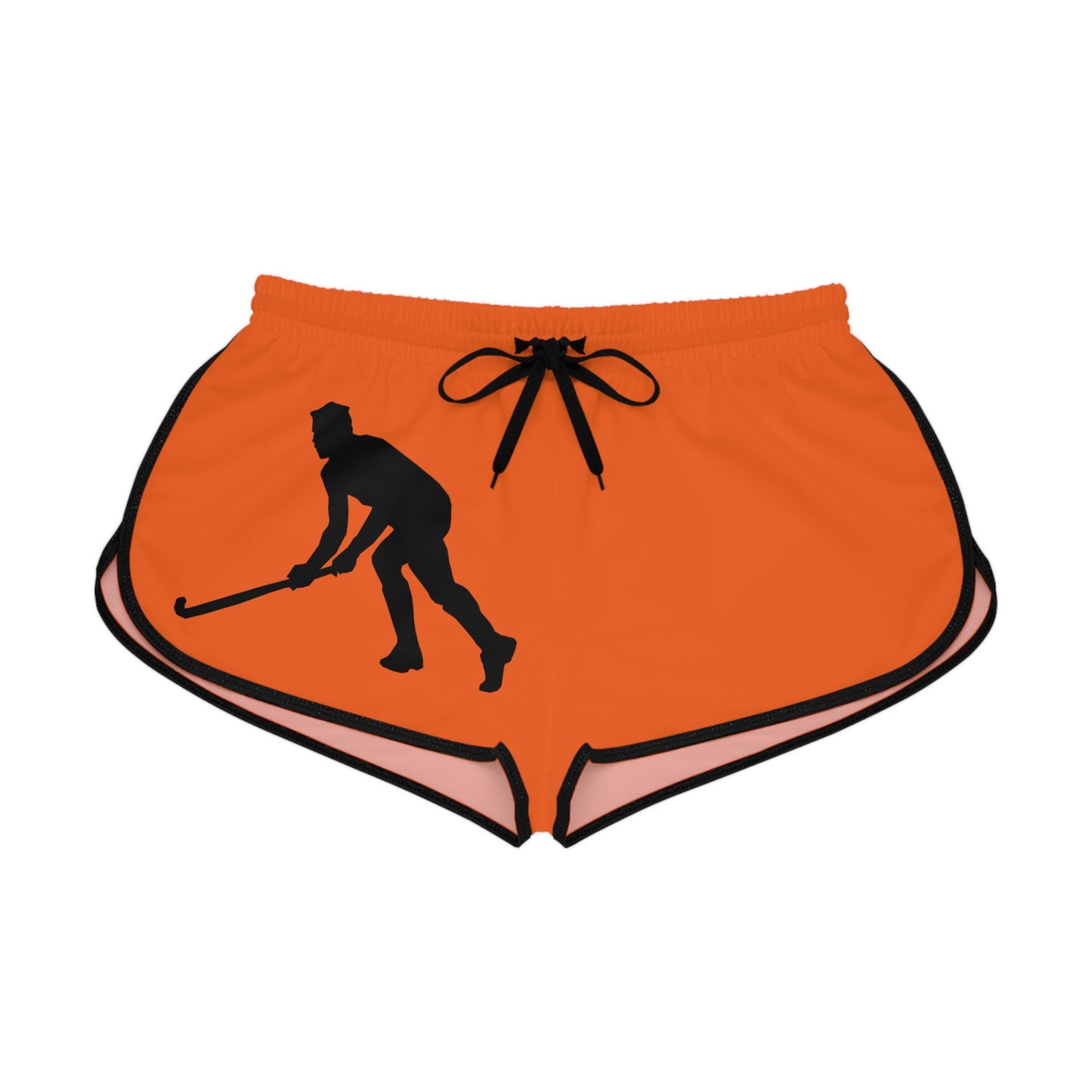 Women's Relaxed Shorts: Hockey Orange