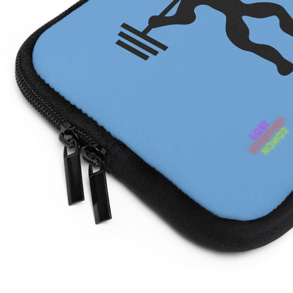 Laptop Sleeve: Weightlifting Lite Blue