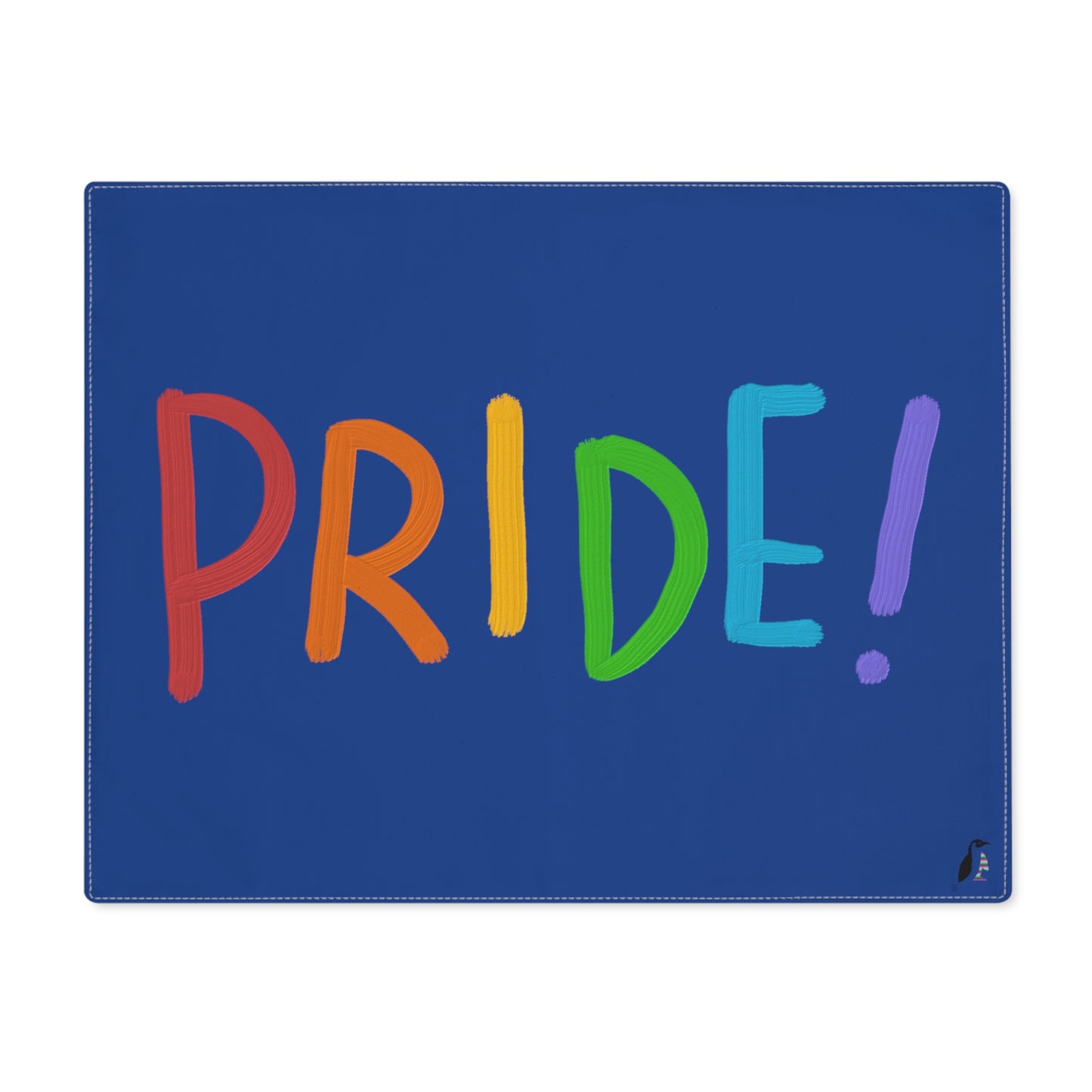 Placemat, 1pc: LGBTQ Pride Dark Blue