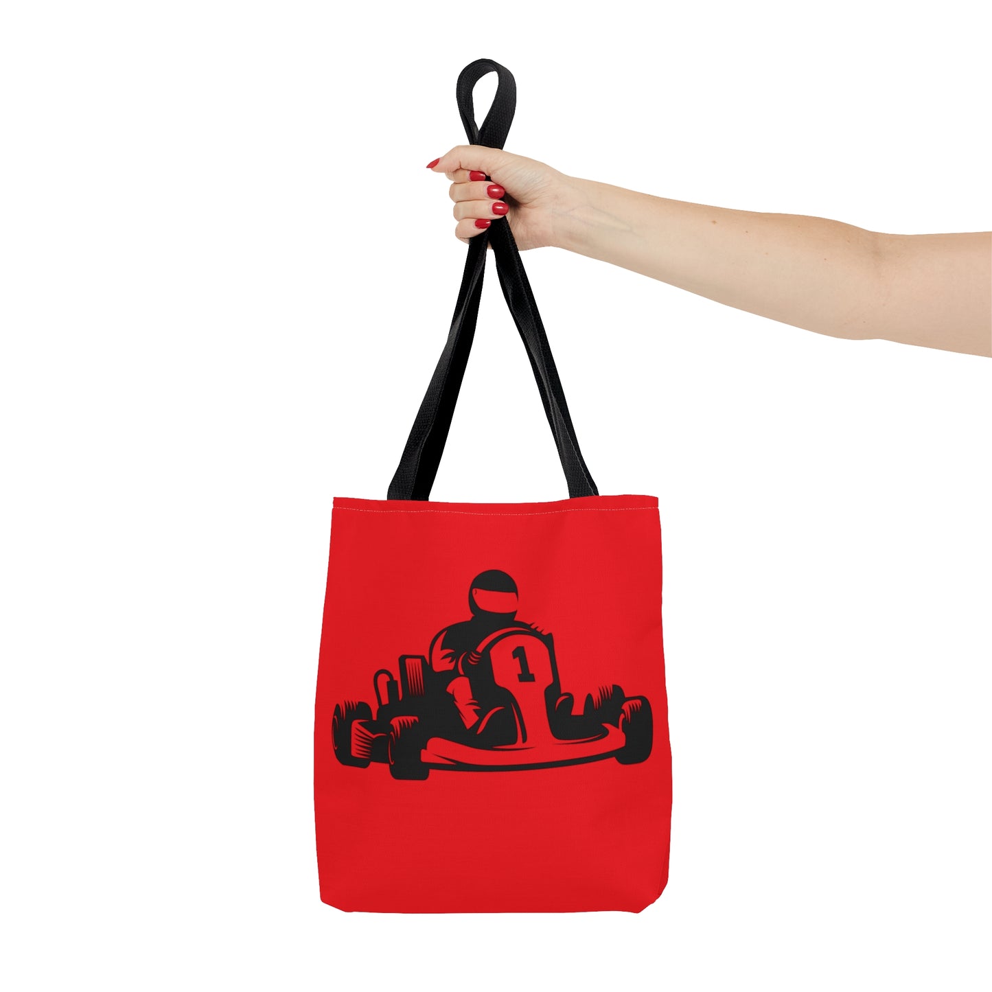 Tote Bag: Racing Red