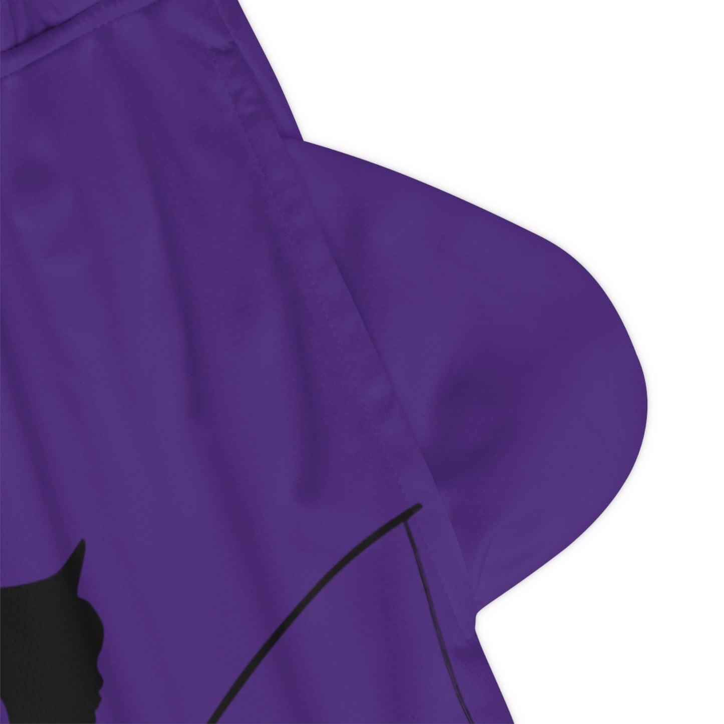 Basketball Rib Shorts: Fishing Purple