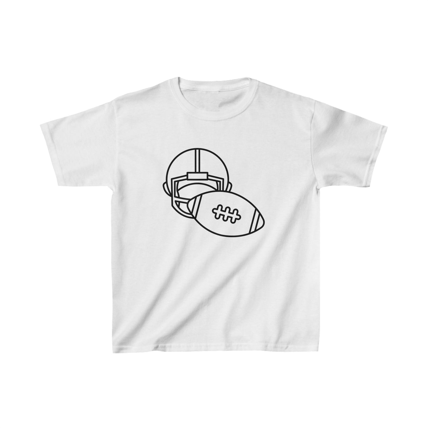 Kids Heavy Cotton™ Tee: Football