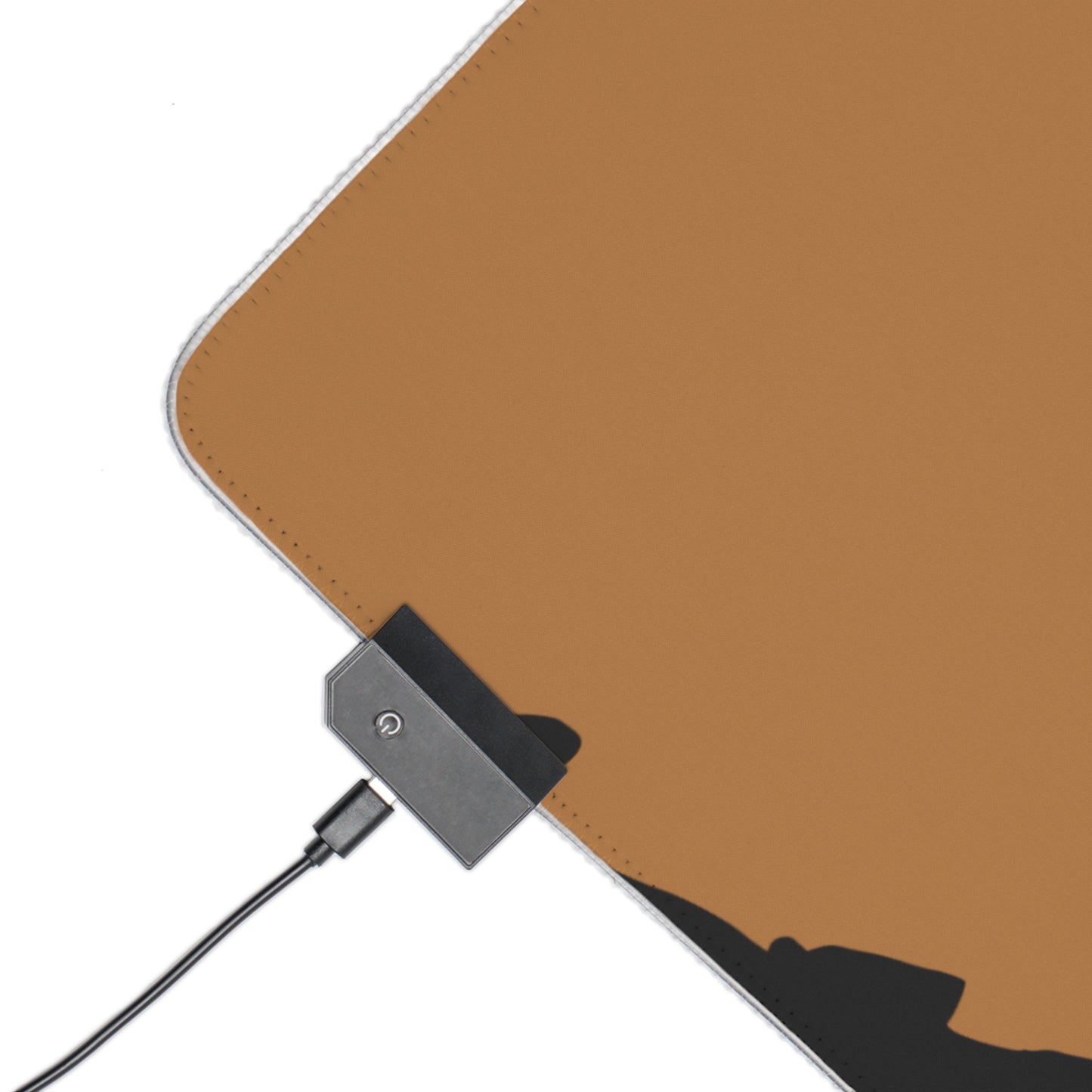 LED Gaming Mouse Pad: Soccer Lite Brown