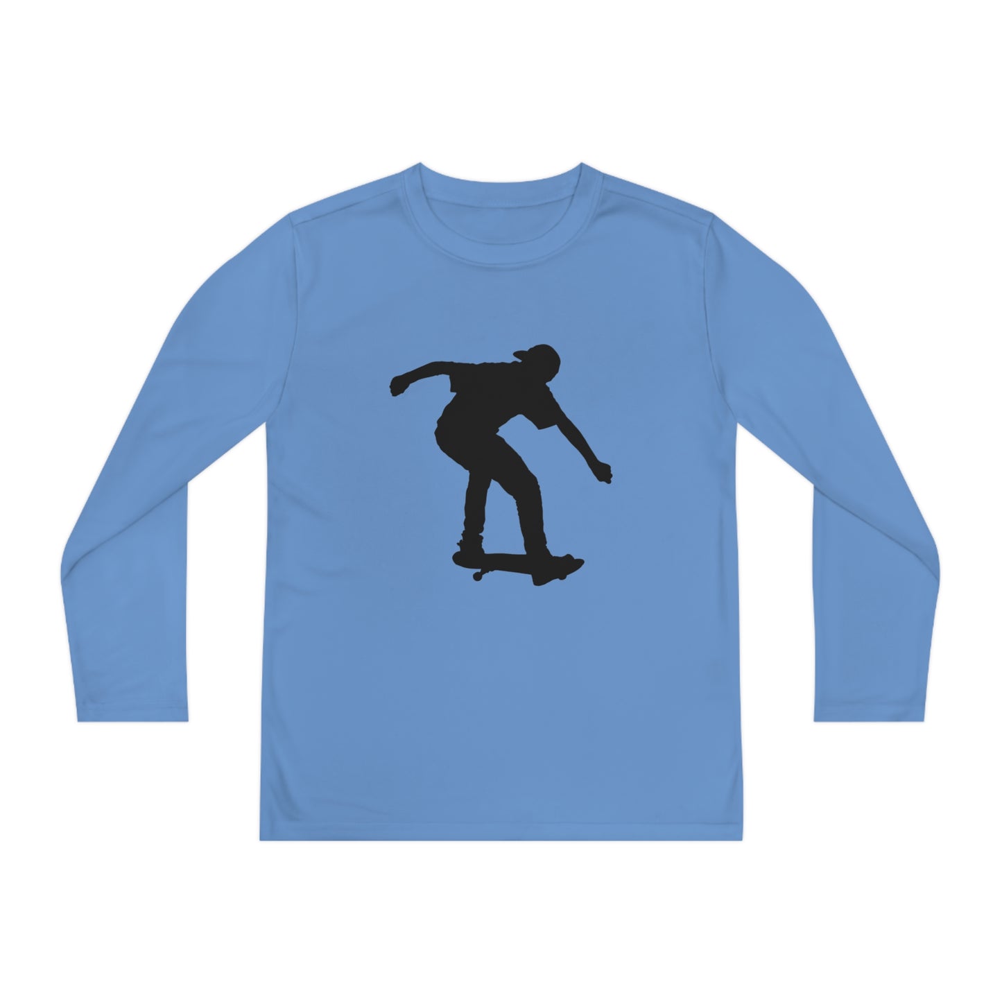 Youth Long Sleeve Competitor Tee: Skateboarding