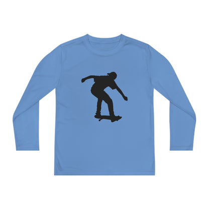 Youth Long Sleeve Competitor Tee: Skateboarding 