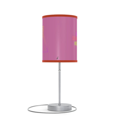 Lamp on a Stand, US|CA plug: Bowling Lite Pink