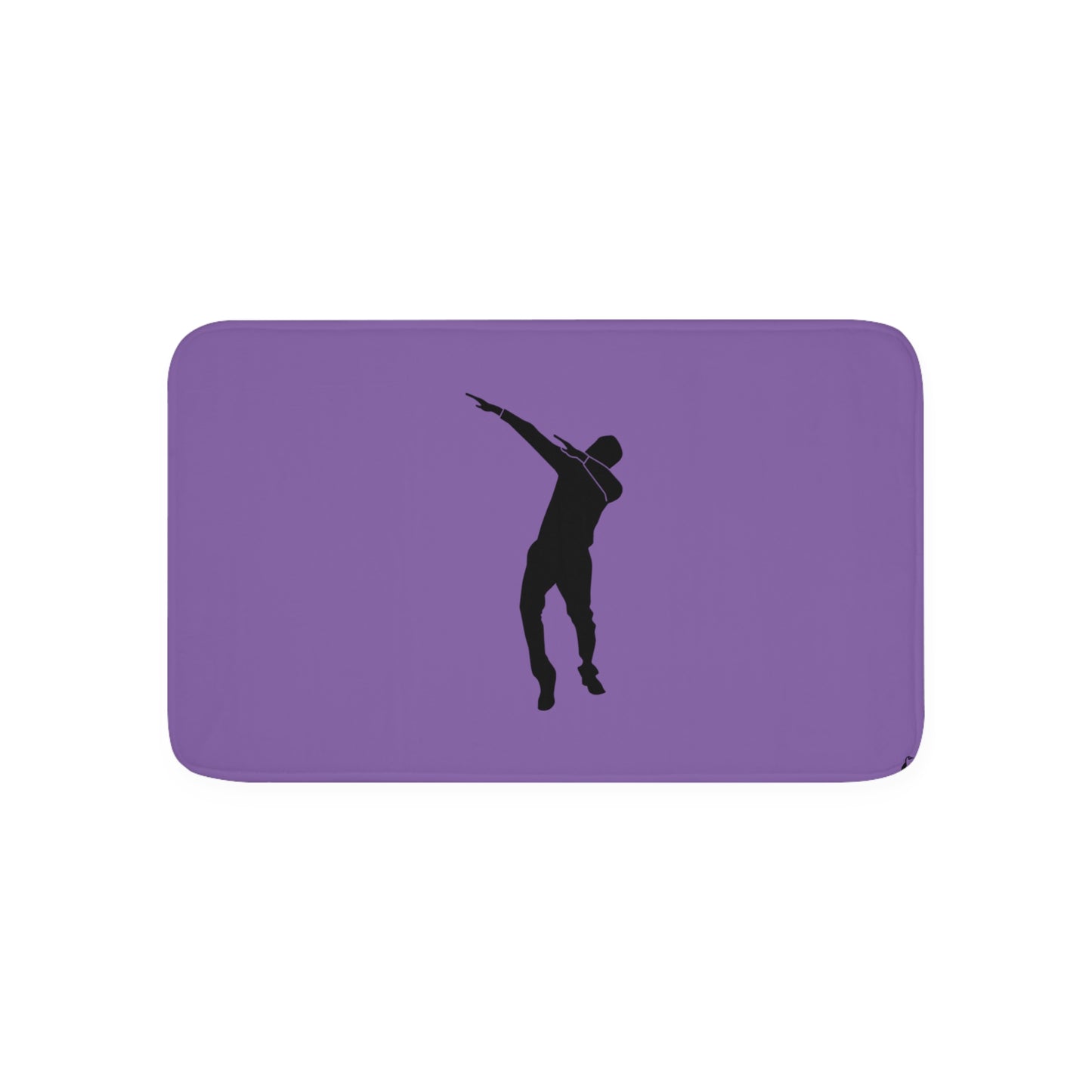 Memory Foam Bath Mat: Dance Lite Purple