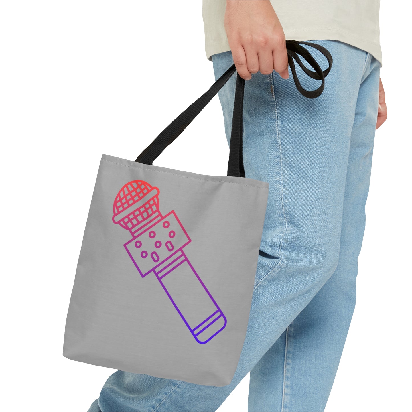 Tote Bag: Music Lite Grey