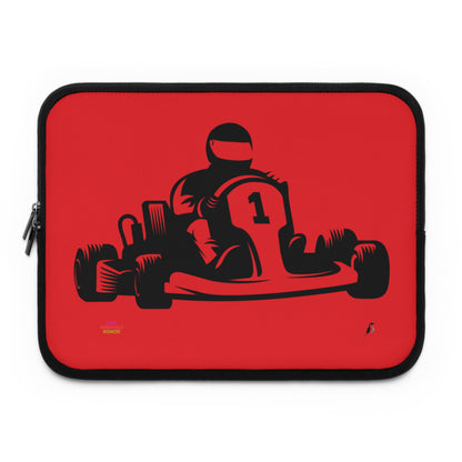 Laptop Sleeve: Racing Red