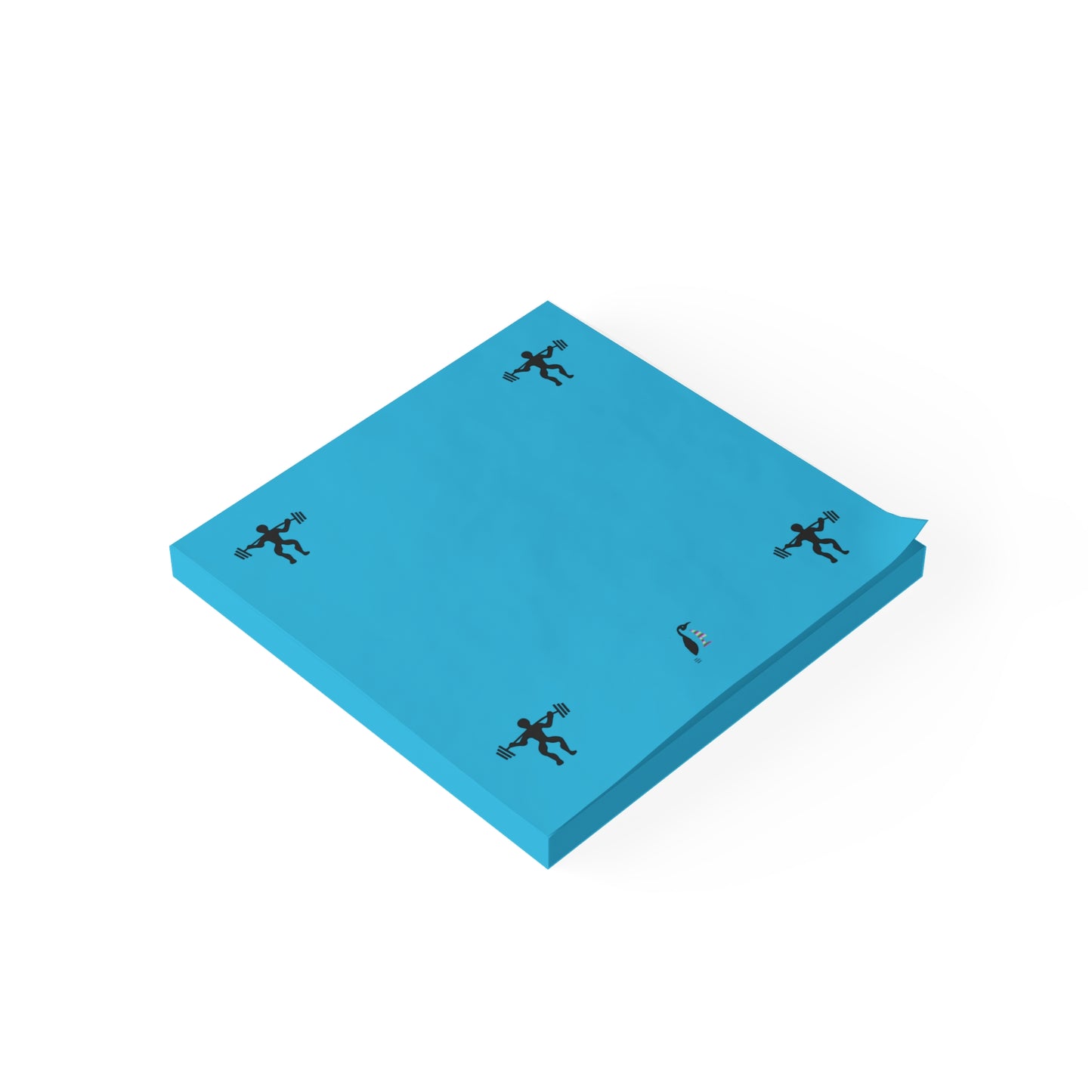 Post-it® Note Pads: Weightlifting Turquoise