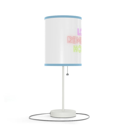 Lamp on a Stand, US|CA plug: Lost Remember Honor White 