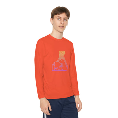 Youth Long Sleeve Competitor Tee: Bowling