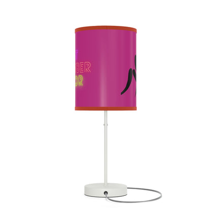 Lamp on a Stand, US|CA plug: Wrestling Pink 