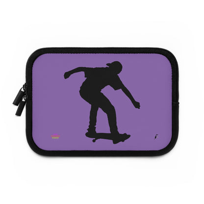 Laptop Sleeve: Skateboarding Lite Purple