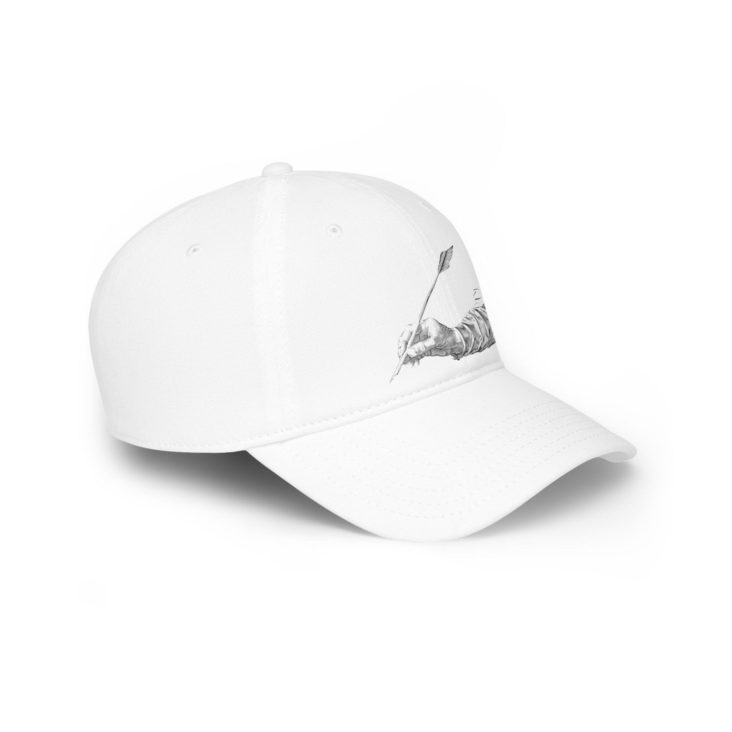 Low Profile Baseball Cap: Writing