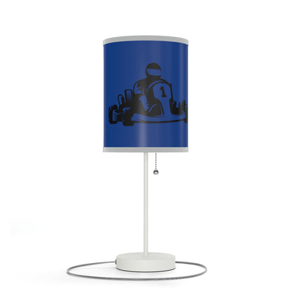 Lamp on a Stand, US|CA plug: Racing Dark Blue