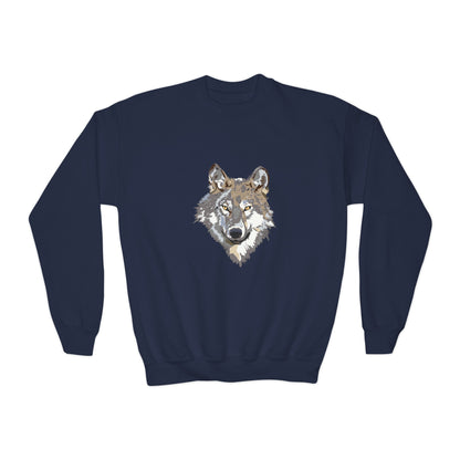 Youth Crewneck Sweatshirt: Mga Lobo 