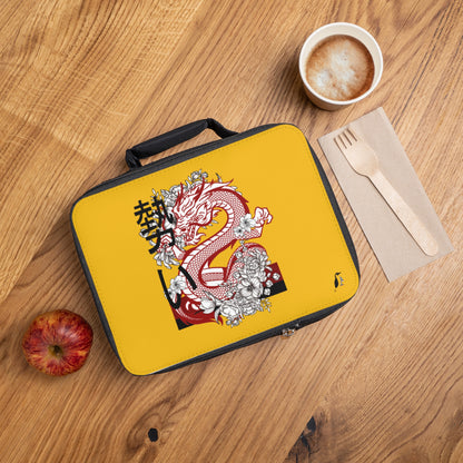 Lunch Bag: Dragons Yellow