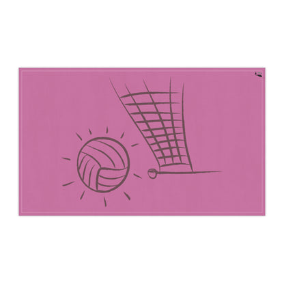 Kitchen Towel: Volleyball Lite Pink