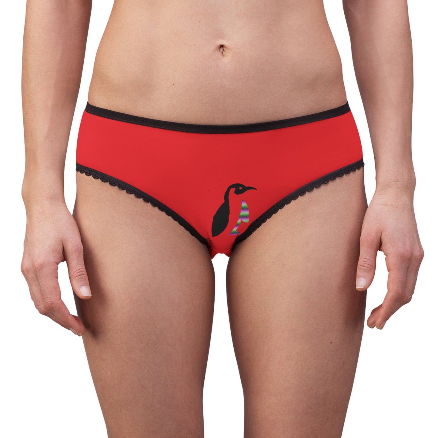 Women's Briefs: Hockey Red