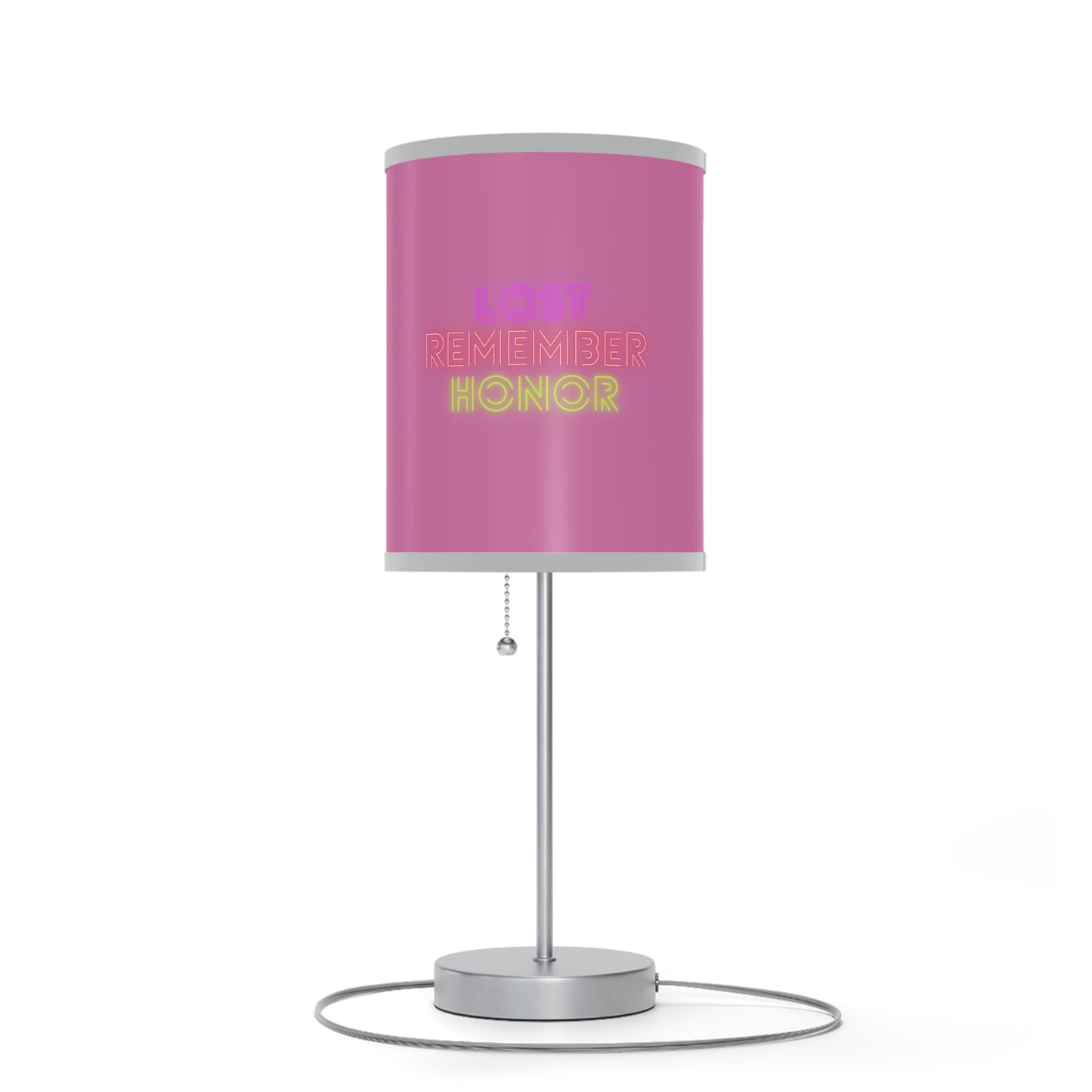 Lamp on a Stand, US|CA plug: Bowling Lite Pink