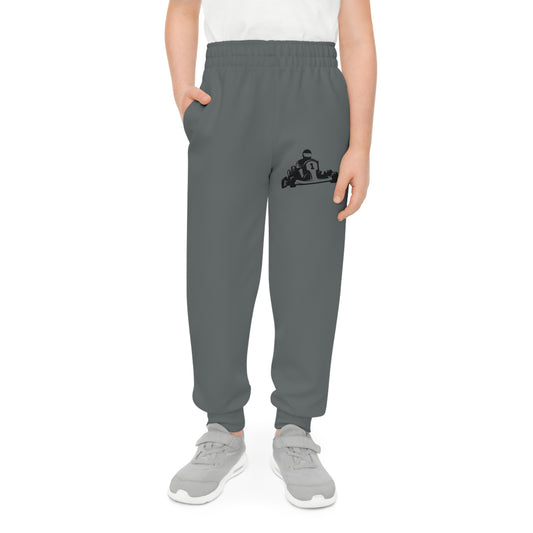 Youth Joggers: Racing Dark Grey