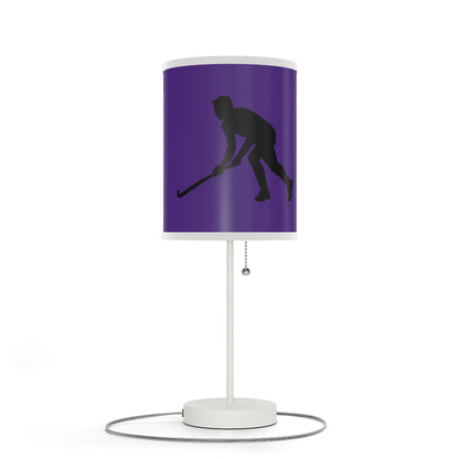 Lamp on a Stand, US|CA plug: Hockey Purple