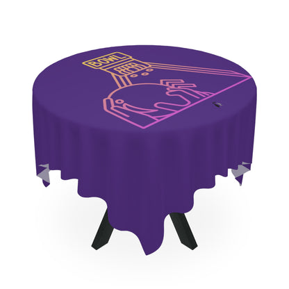Tablecloth: Bowling Purple