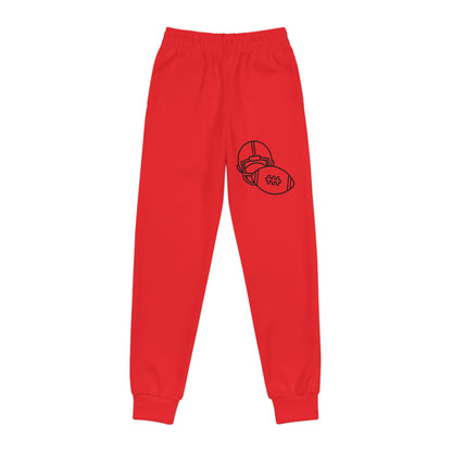 Youth Joggers: Football Red