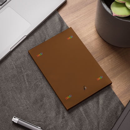 Post-it® Note Pads: LGBTQ Pride Brown