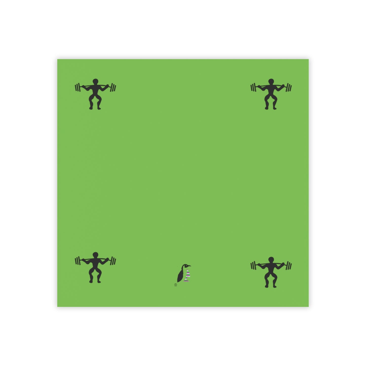 Post-it® Note Pads: Weightlifting Green