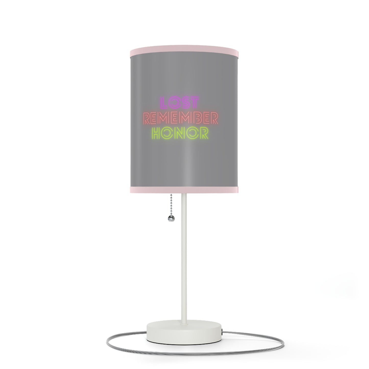 Lamp on a Stand, US|CA plug: Soccer Grey