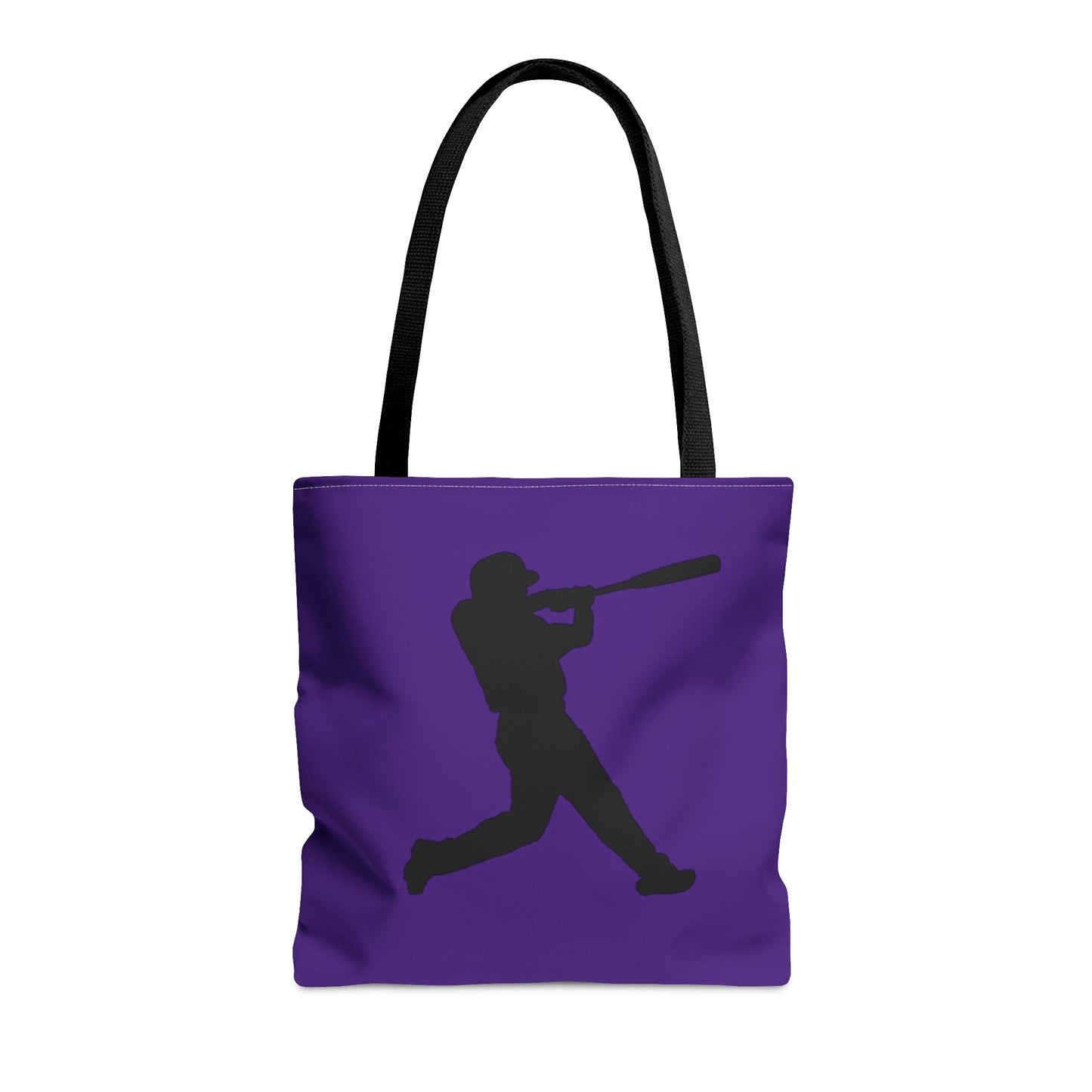 Tote Bag: Baseball Purple