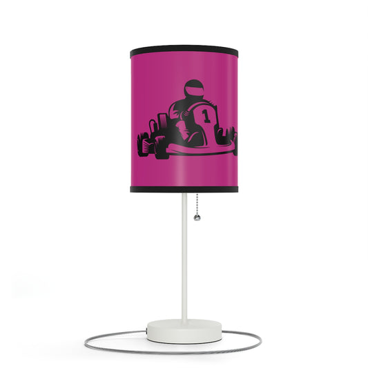 Lamp on a Stand, US|CA plug: Racing Pink