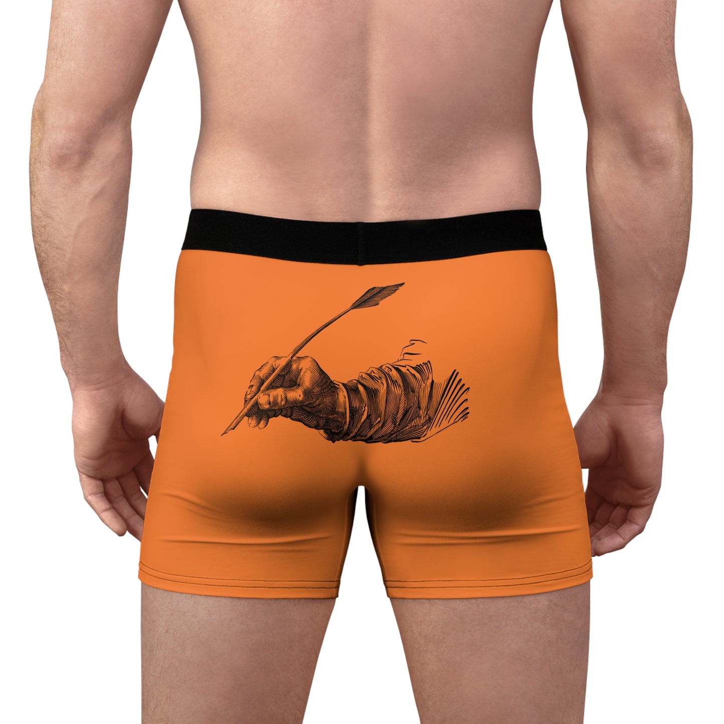 Men's Boxer Briefs: Writing Crusta