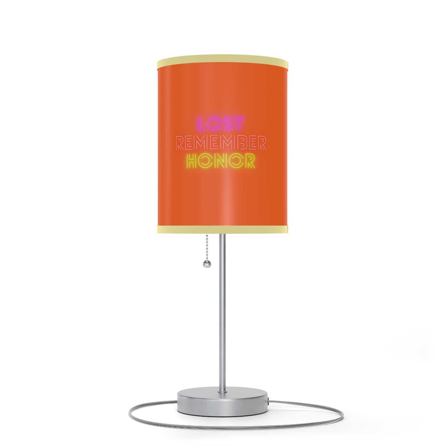 Lamp on a Stand, US|CA plug: Dragons Orange