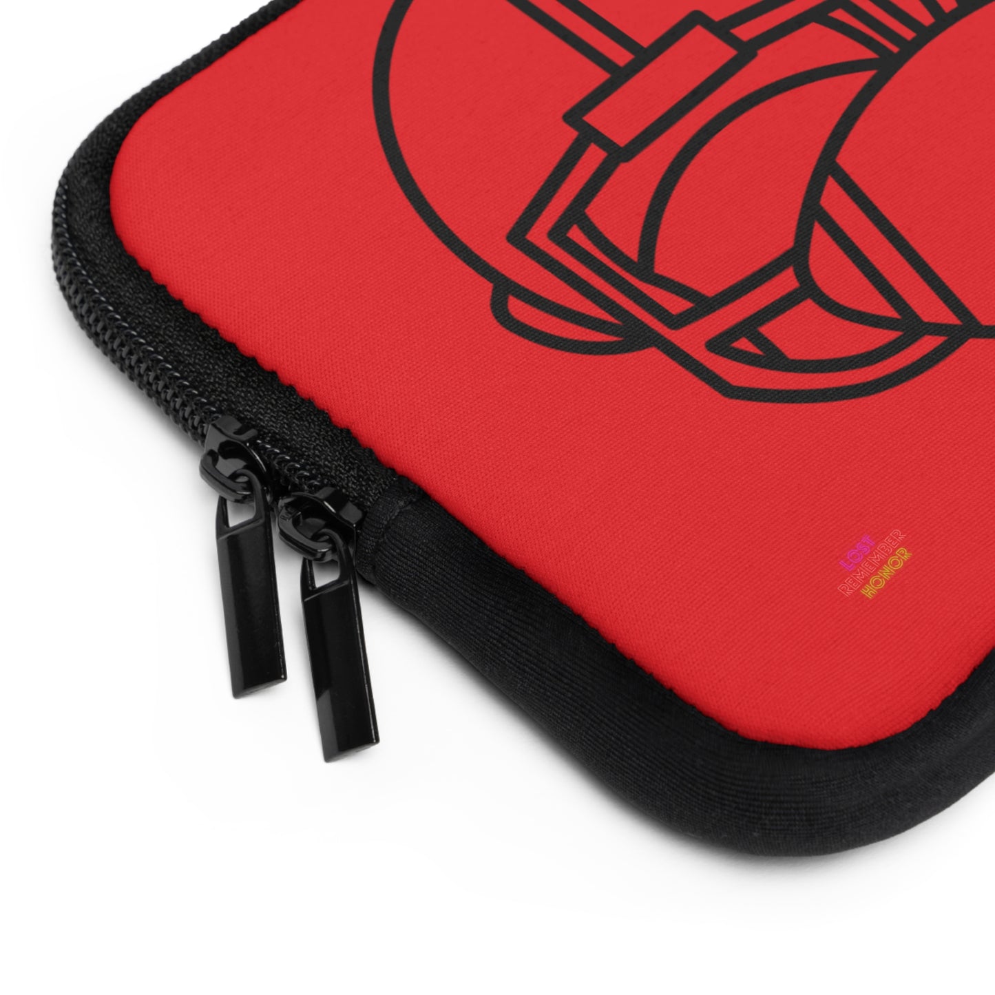 Laptop Sleeve: Football Red