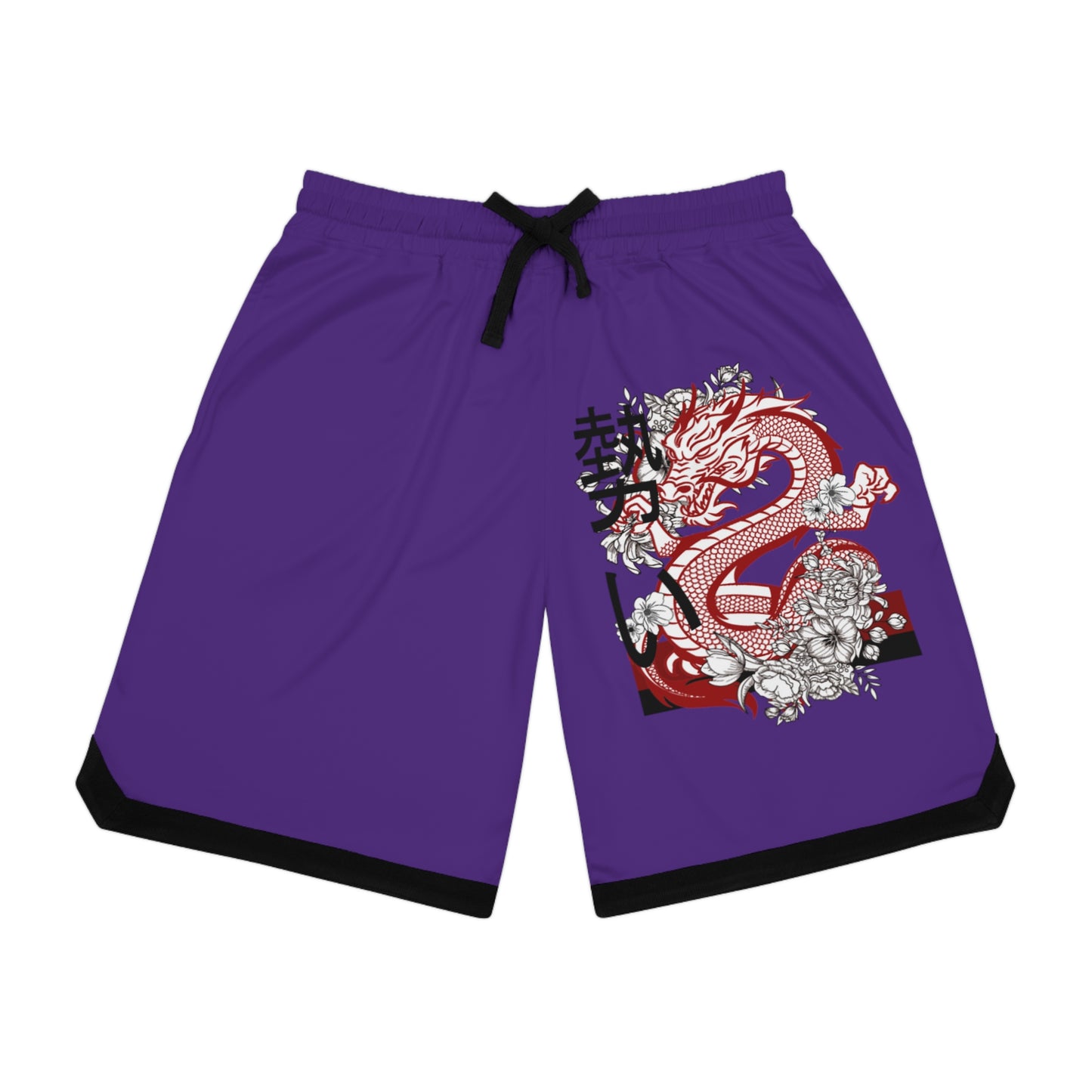 Basketball Rib Shorts: Dragons Purple