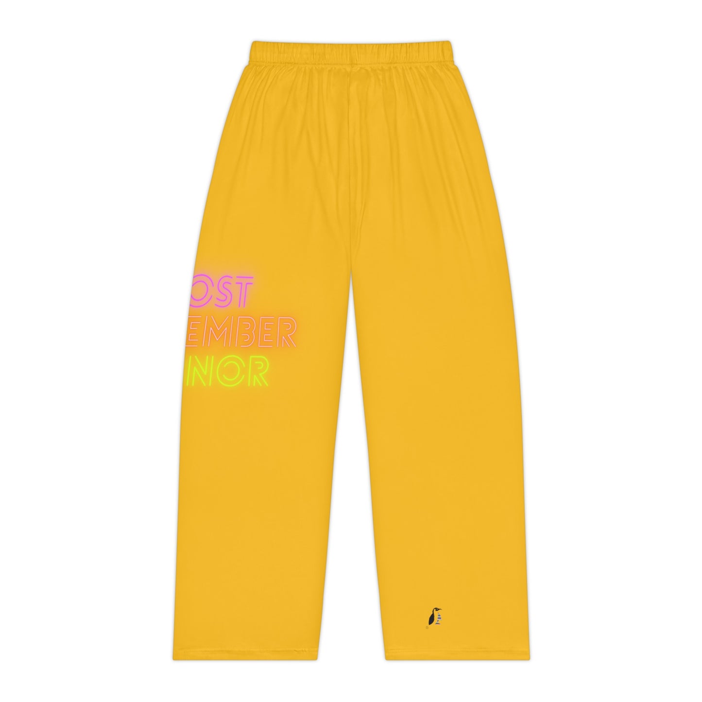 Women's Pajama Pants: Lost Remember Honor Yellow