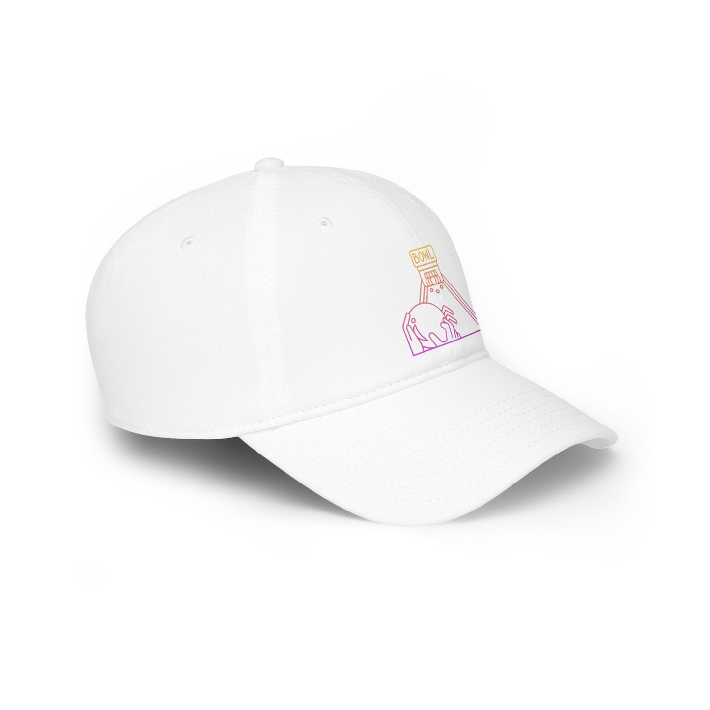 Low Profile Baseball Cap: Bowling