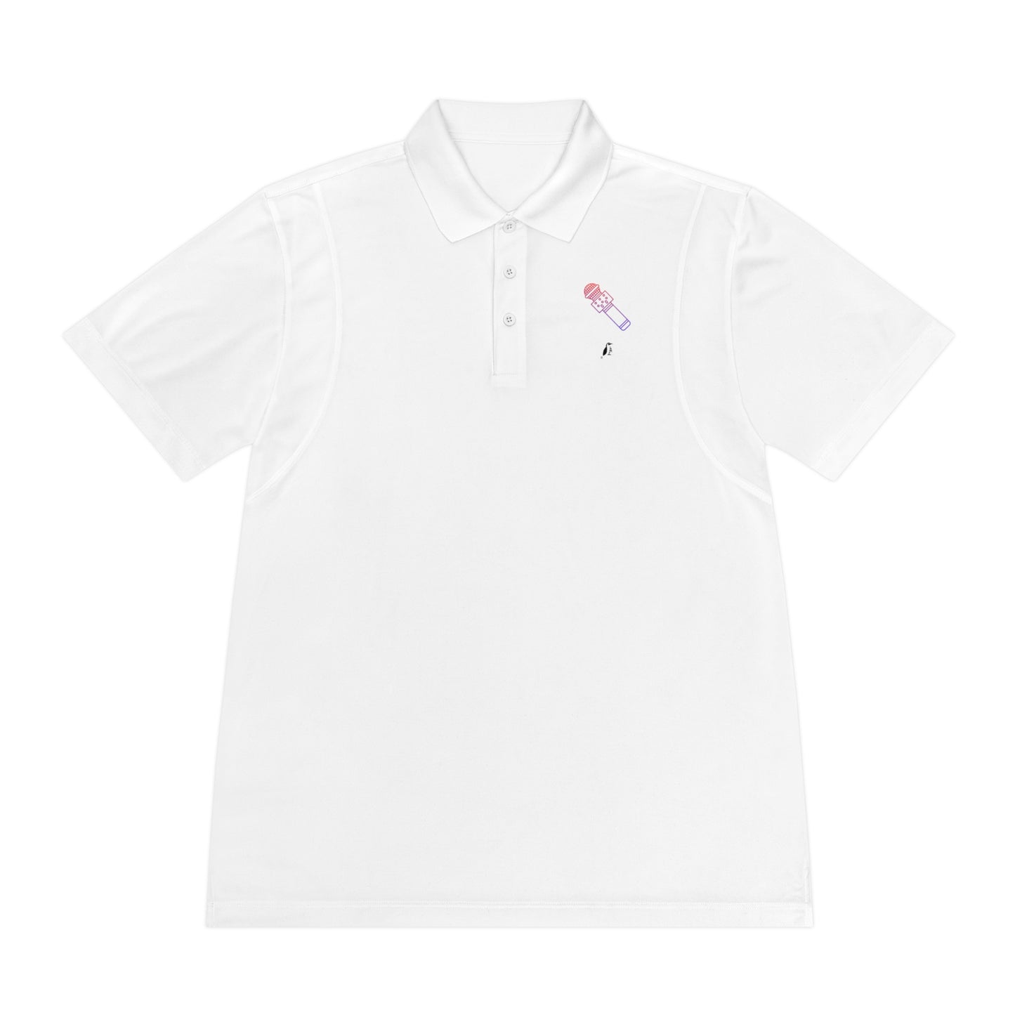 Men's Sport Polo Shirt: Music #1