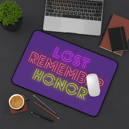 Desk Mat: Lost Remember Honor Purple