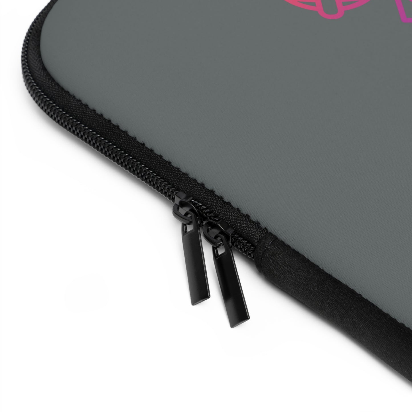 Laptop Sleeve: Music Dark Grey