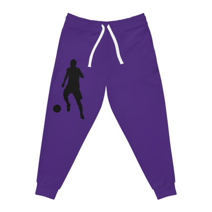 Athletic Joggers: Soccer Purple