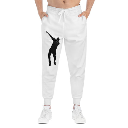 Athletic Joggers: Dance White