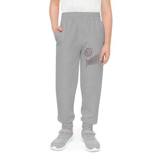 Youth Joggers: Volleyball Lite Grey